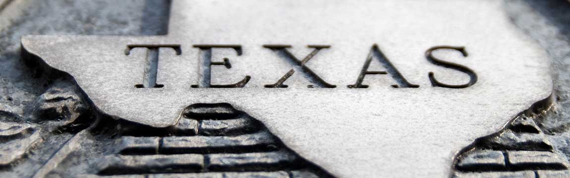 Metal Texas Historical Marker